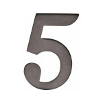 M Marcus Heritage Brass Numeral 5 - 51mm Self Adhesive